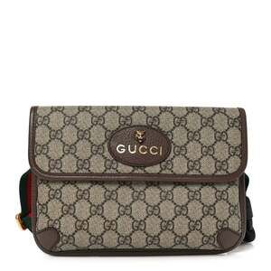 Gucci Gg Supreme Neo Vintage Web Belt #257990G99B